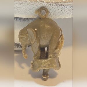 Circus Elephant Plastic Pendant Charm Damaged [ Read Details ]